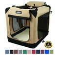 thumbnail image 1 of EliteField 3-Door Folding Soft Dog Crate with Carrying Bag and Fleece Bed (2 Year Warranty), Indoor & Outdoor Pet Home, 1 of 6