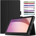 thumbnail image 1 of EliteGadget Case for Lenovo Tab M8 (4th Gen) (TB-300FU) - Lightweight Folio Stand Cover PU Leather Case for Lenovo Tab M8 (4th Gen) 8 Inch Display 2023 Released + 1 Stylus (Black), 1 of 4