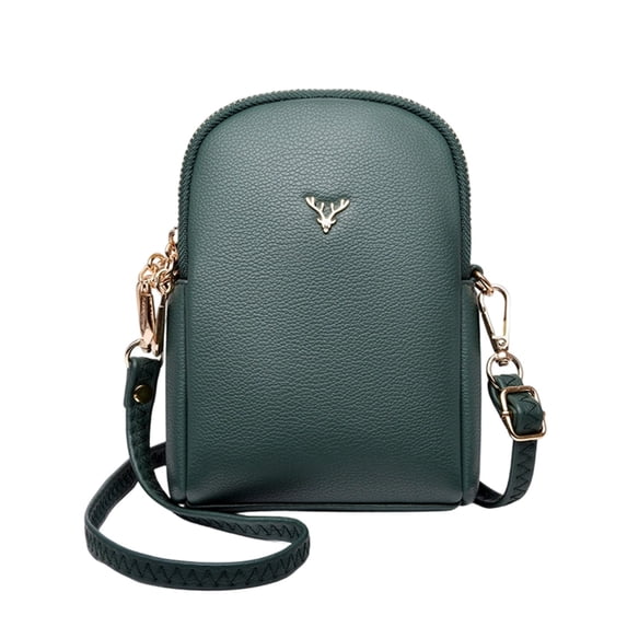 EliteGoogv Crossbody Bags For Women Multi Pocket Lightweight Design Womens Crossbody Bags Adjustable Strap Shoulder Bags Daily Casual Handbags Green