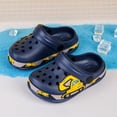thumbnail image 1 of EliteGoogv Kids Clogs EVA Upper Round Toe Slip On Sandals for Boys Girls Soft Sole Summer Beach Shoes Toddler Casual Footwear US:12/5.5-6 Years, 1 of 7