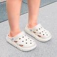 thumbnail image 1 of EliteGoogv Kids Garden Clogs EVA Upper Round Toe On Sandals for Boys Summer Beach Pool Shoes Non Rubber Sole Lightweight Outdoor Casual Footwear US:9/2.5-3 Years, 1 of 9
