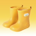 thumbnail image 1 of EliteGoogv Kids Rain Boots Mid Calf Waterproof On Hiking Camping Boots Rain Boots For Kids Non Rubber Sole Cushioned Flexible Outdoor Wading Footwear US:2/10-10.5 Years, 1 of 9