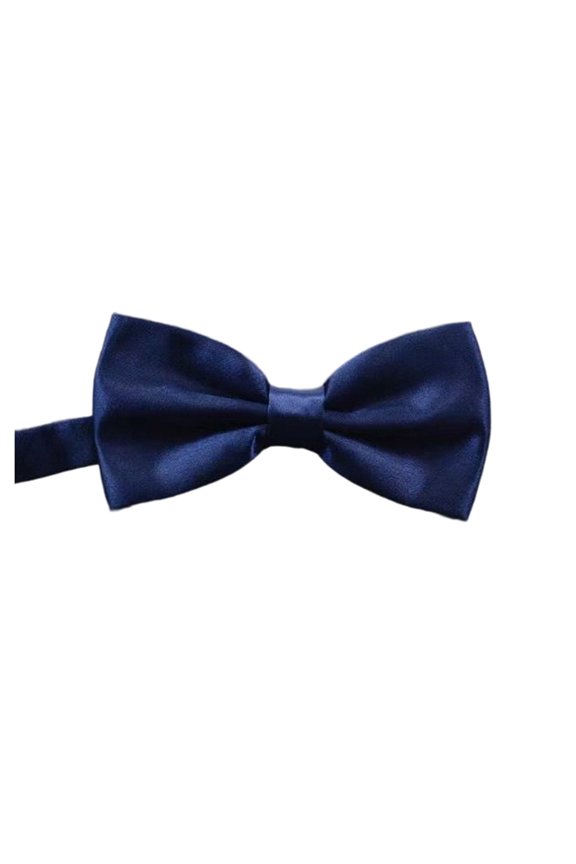 Mens Pre Tied Solid Satin Bow Tie Formal Neckwear For Business Office Wedding Party Groom Prom And Daily Casual Wear,NY1,One Size