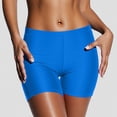 thumbnail image 1 of EliteGoogv Swimsuit Bottoms For Women Plus Size High Waist Ruched Swim Briefs Summer Beach Pool Vacation Swimwear Blue, 1 of 6
