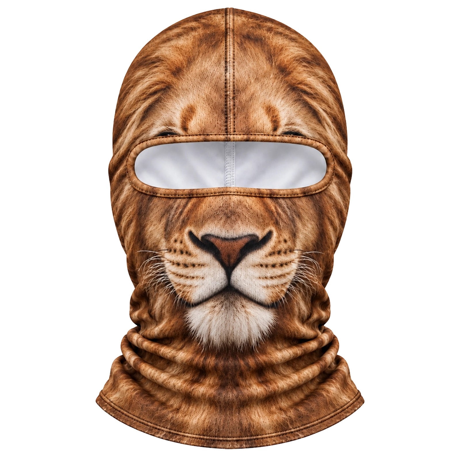 EliteGoogv Unisex Breathable Animal Face Mask Stretch Soft Face Cover ...