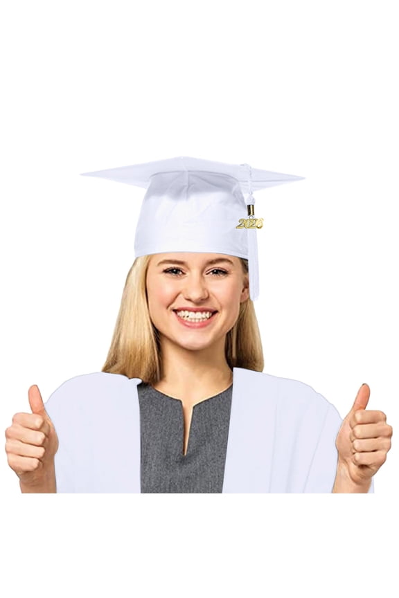 Unisex Graduation Cap 2026 Mortarboard Tassel Decor For Students Adults Durable School Ceremony Academic Hat Headwear