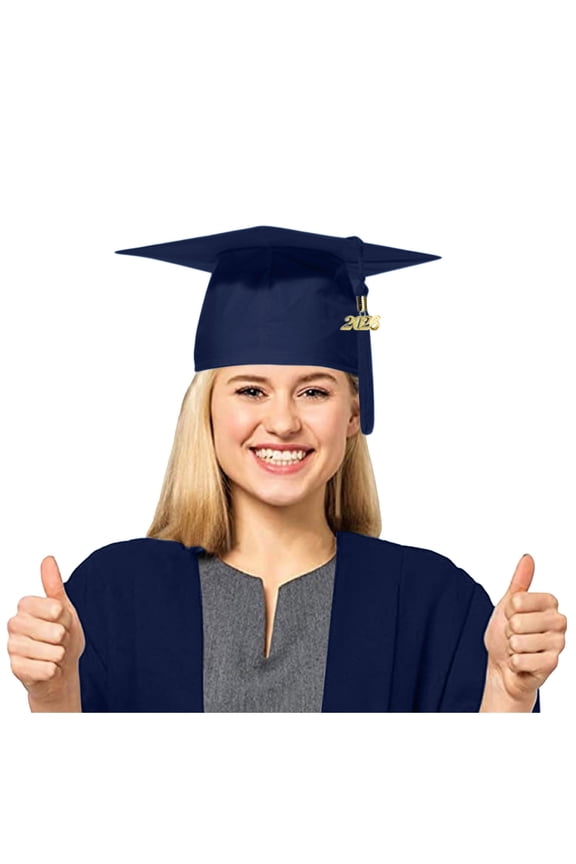 Unisex Graduation Cap 2026 Mortarboard Tassel Decor For Students Adults Durable School Ceremony Academic Hat Headwear