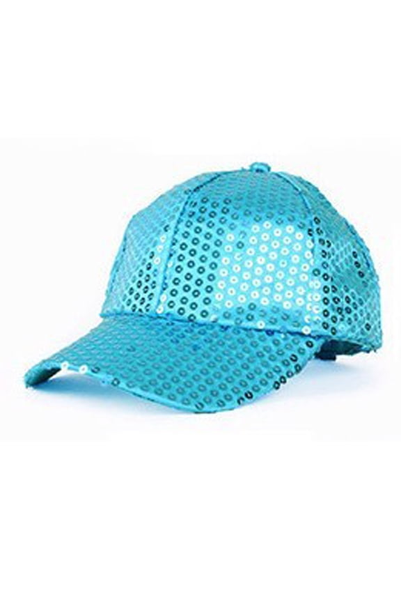 Unisex Sequin Baseball Cap Stage Performance Adjustable Wide Brim Cap For Men Women Dance Party Casual Outdoor Sun Hat Dad Hat Headwear