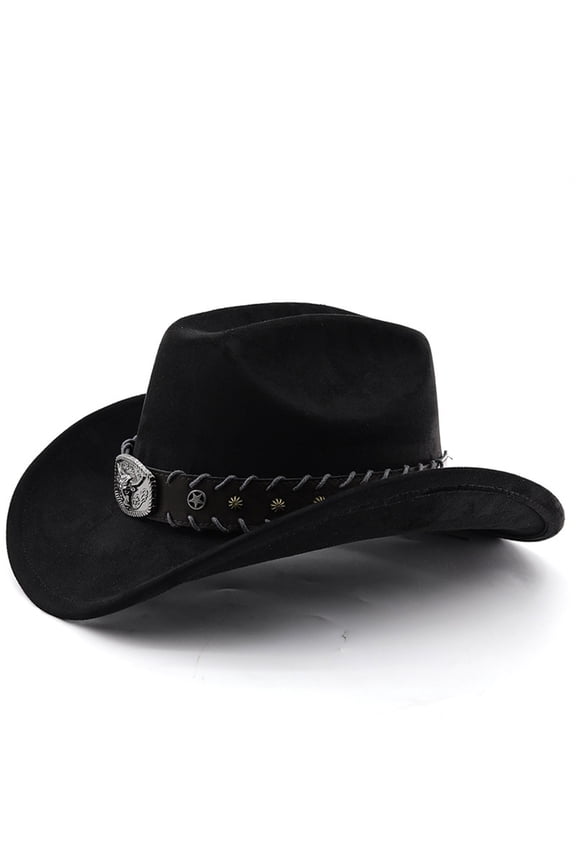 Unisex Wool Fedora Hat Wide Brim Curved Brim Retro Western Style For Men Women Autumn Winter Casual British Jazz Sun Protection Cap Headwear