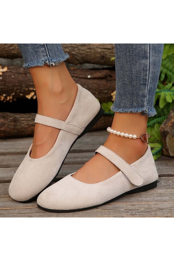 Womens Casual Shoes One Strap Slip On Flat Mules Loafers for Women Round Toe Daily Wear Sneakers US :9