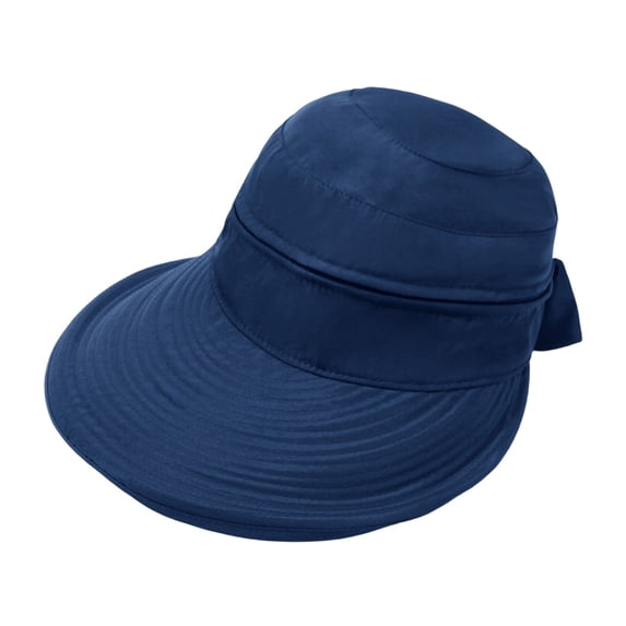 EliteGoogv Womens Convertible Sun Hat Detachable Zipper Two In One Visor Cap For Women Summer UV Protection Outdoor Sun Hat Headwear