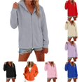 thumbnail image 1 of EliteGoogv Womens Lightweight Hoodie Zip Up Soft Breathable Long Sleeve Travel Sweatshirt For Women Relaxed Fit Summer Jacket With Pockets Grey XL, 1 of 7
