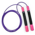 thumbnail image 1 of EliteSRS, Fit + Pro Freestyle -  Adjustable Jump Rope for Fitness - Pink, Purple, 1 of 7