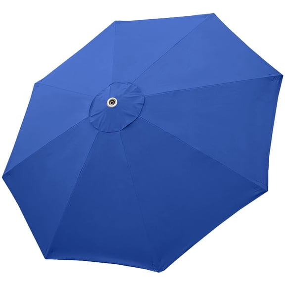 EliteShade Royal Blue Replacement Canopy for Round 9FT Patio Umbrellas with 8 Ribs (Canopy Only)