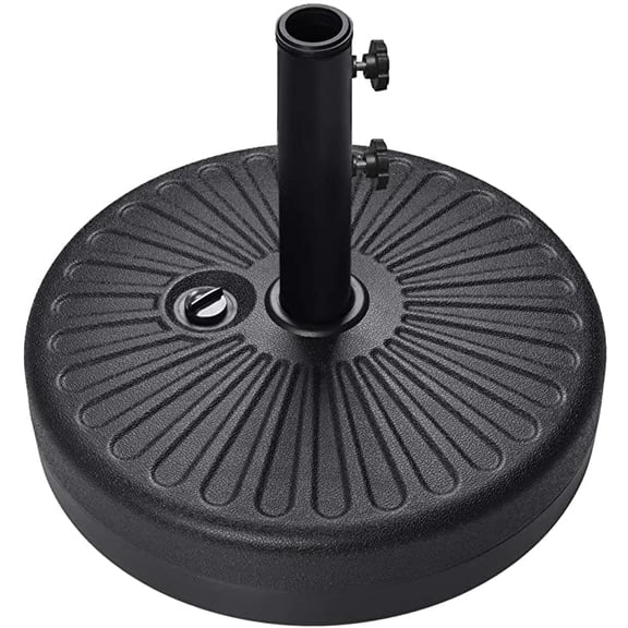 EliteShade Umbrella Base Water Filled Stand Market Patio Outdoor Heavy Duty Umbrella Holder(Black)