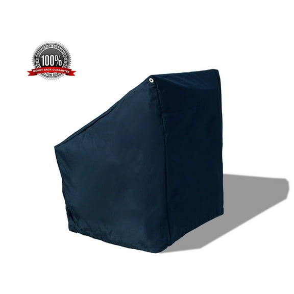 EliteShield Boat Center Console Cover Small Size Fits Up To 36"W X 24"D X 42"H Navy Color