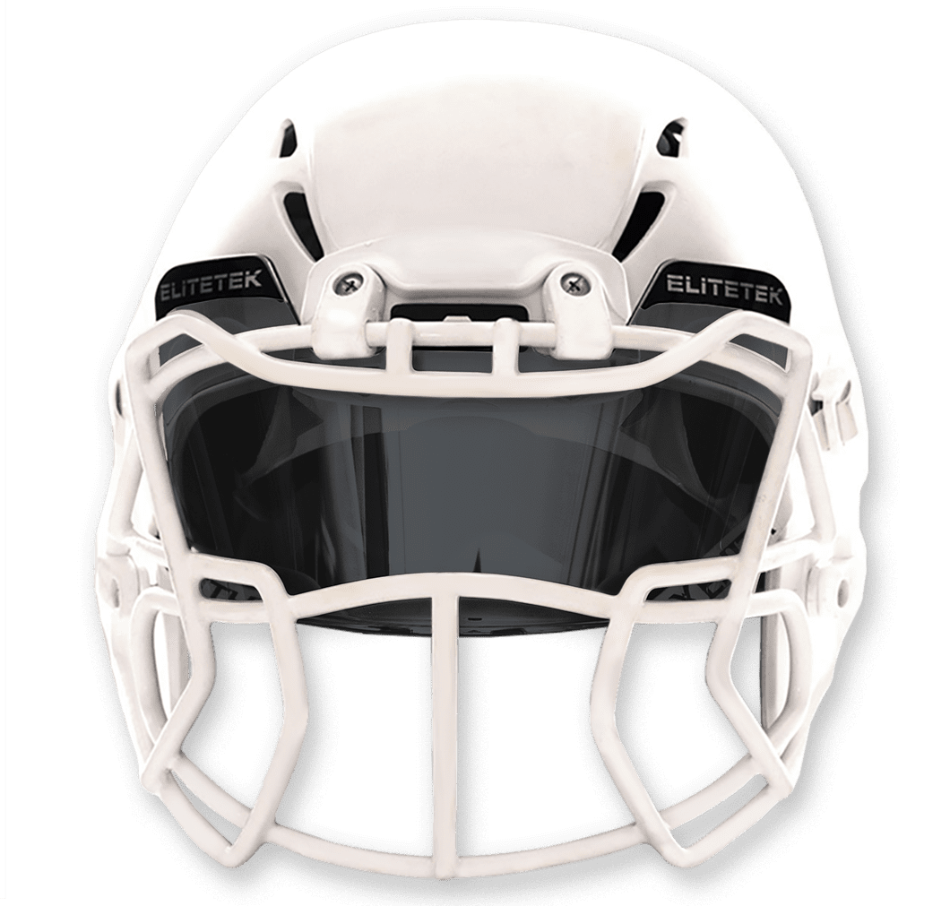  SLEEFS Football Helment Visor [Black Diamond] - Tinted  Professional Football Visor/Shield - Fits Youth & Adult Helmets - Includes  Quick Visor Clips + Microfiber Travel Bag : Sports & Outdoors