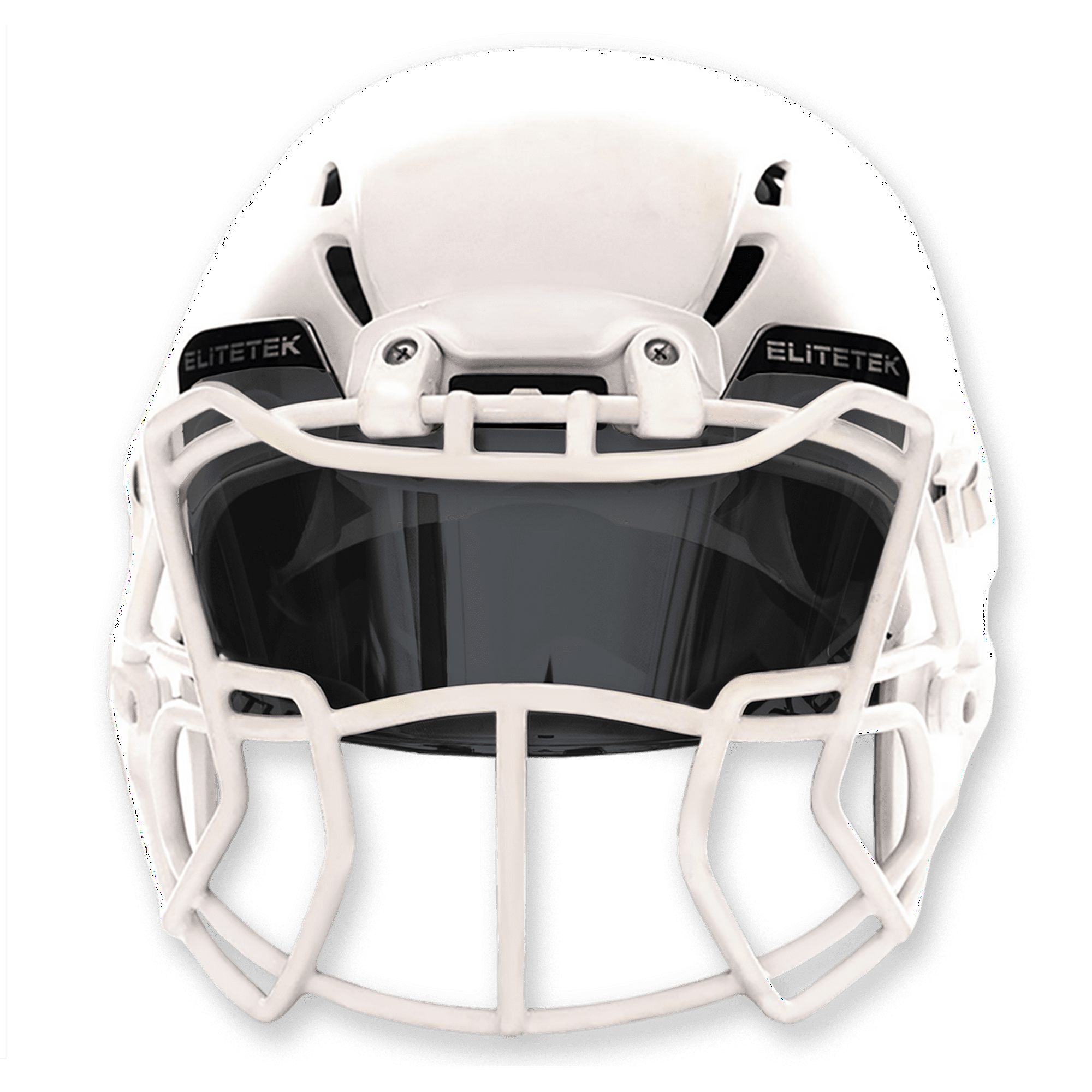 EliteTek Football Helmet Visor - Universal Fits Youth & Adult Helmets,  Different Colors 