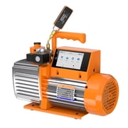 Elitech 9 CFM HVAC Vacuum Pump with External Micron Gauge, 1 HP Dual-Stage Rotary Vane Pump, 4 Touchscreen & App, Fast Evacuation for AC, Refrigeration, Mini Split, R12/R22/R134a/R410a- SVP-9 Pro
