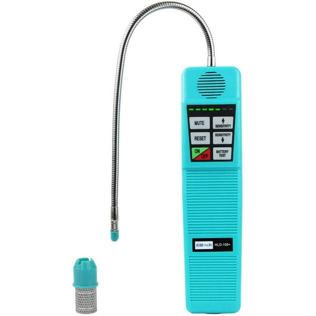 Elitech HVAC Refrigerant Leak Detector AC Sniffer Automotive Halogen Gas Tester - Walmart