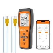 Elitech ICT-220 Dual Digital Thermocouple Temperature Thermometer with 2 K-Type Thermocouple Probe