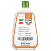 Elitech RC-17 Disposable Single-Use Temperature Recorder Data Logger USB PDF Report 2-Color Indicator