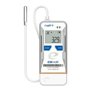 Elitech Refrigerator Thermometer LogEt5TE USB Digital Temperature Data Logger with External Probe Reusable Recorder with Shadow Data 32000 Points