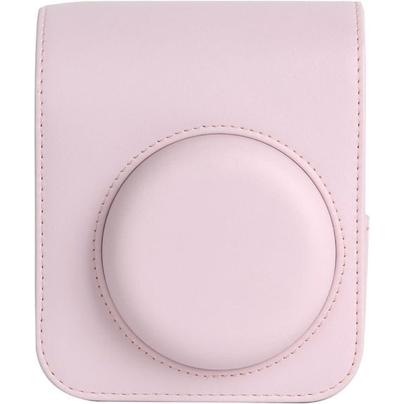 Elitegadget Case Cover for Fujifilm Instax Mini 12 Instant Camera, PU Bag Cover with Removable Strap Camera Case for Fujifilm Instax Mini 12 (Pink)
