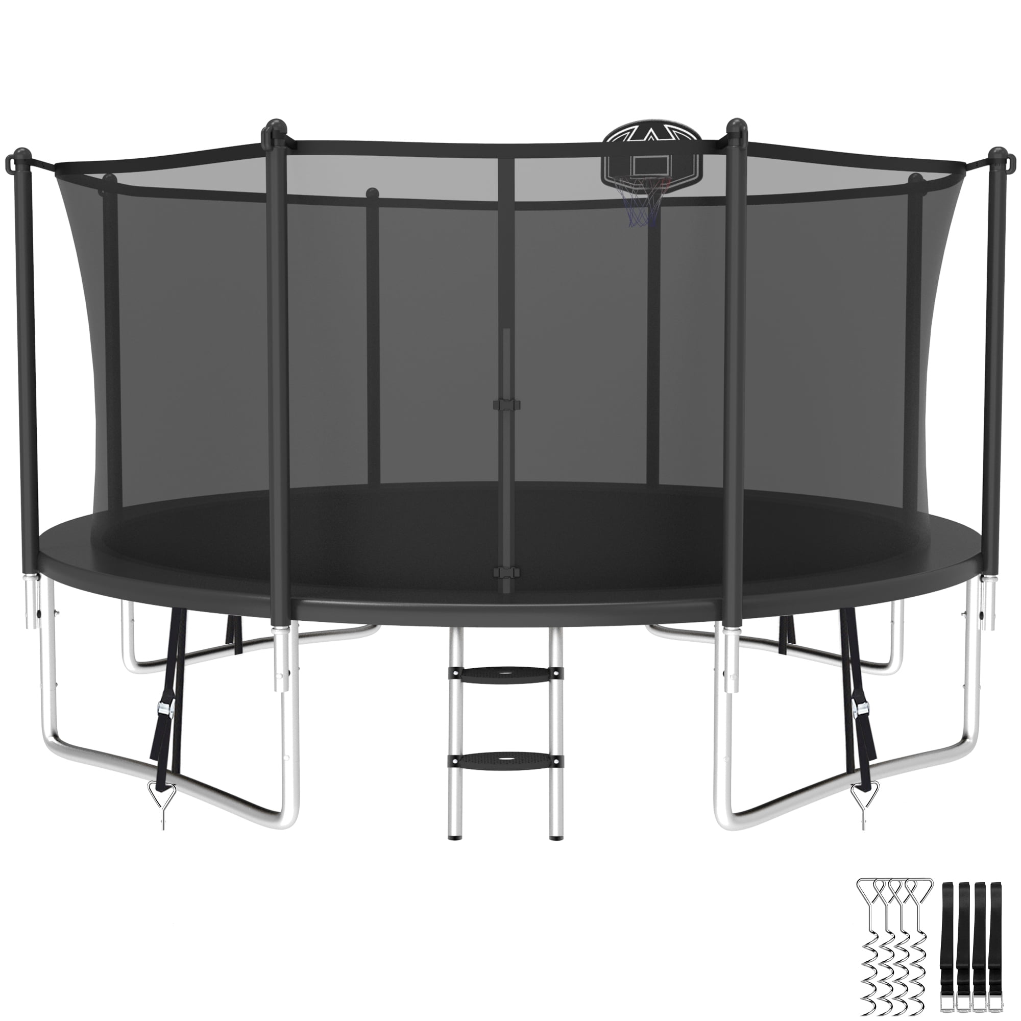 Connecteurs En T Pour Rail Supérieur De Trampoline Elitezip - Tailles 12, 14, 15, 16 Pieds