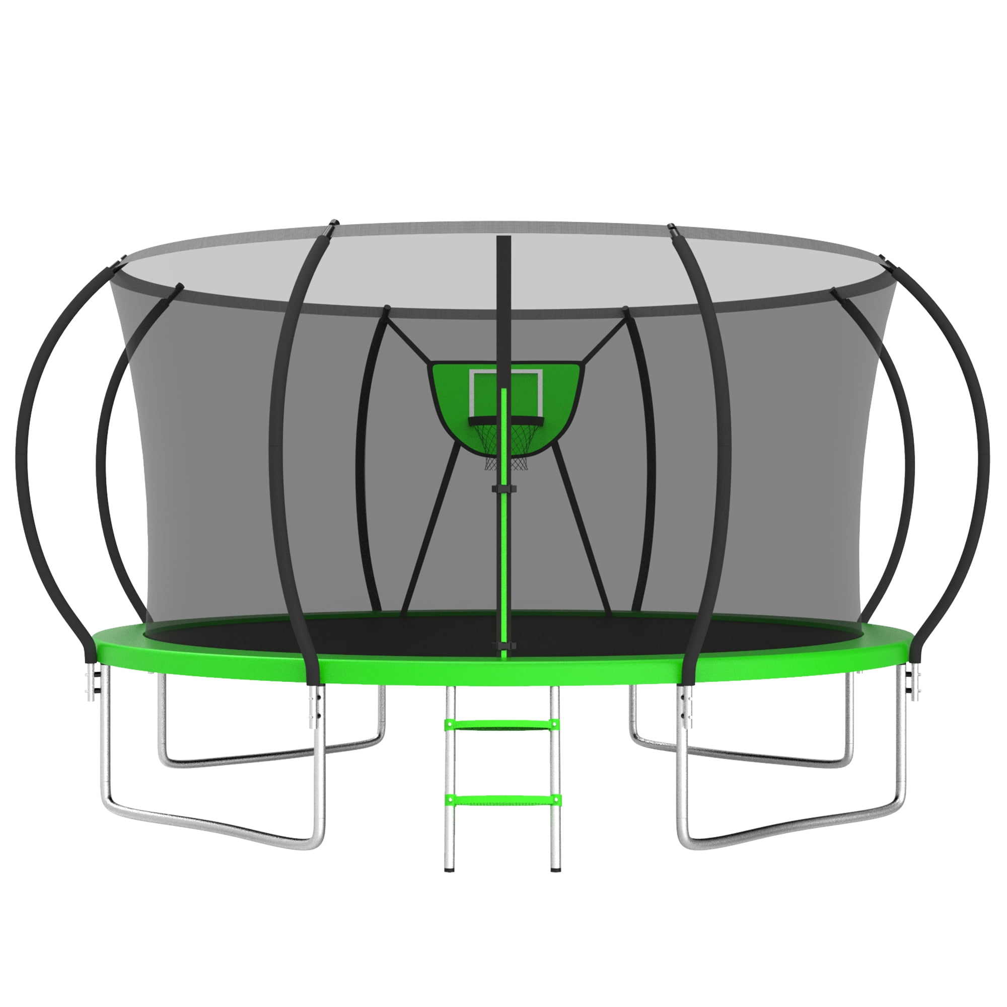 Elitezip Trampoline 14FT Trampoline for Kids and Adults, 1500LBS Heavy Duty Trampoline with