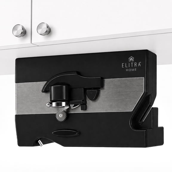 Edge Electric - 4-in-1 Under The Cabinet Electric Can Opener White - Walmart.com