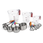 Elitra Home 13-Piece Measuring Cup, Spoon & Pitcher Set, Stainless Steel
