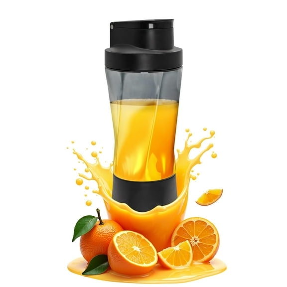 Elitzia Portable Blender for Smoothies 700ML and 6000mAh Rechargeable 6 Stainless Steel Blades 22000 RPM Personal Blender for Gym Office Kitchen XIP7 Waterproof Detachable Cup ETPB258