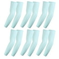 thumbnail image 1 of Elixir Arm Sleeves 6pairs bundle pack for cycling, golf, tennis, Hiking and outdoor activities, 6 pairs Mint Green, 1 of 3