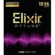Elixir Attune Phosphor Bronze Acoustic Guitar Strings 13-56
