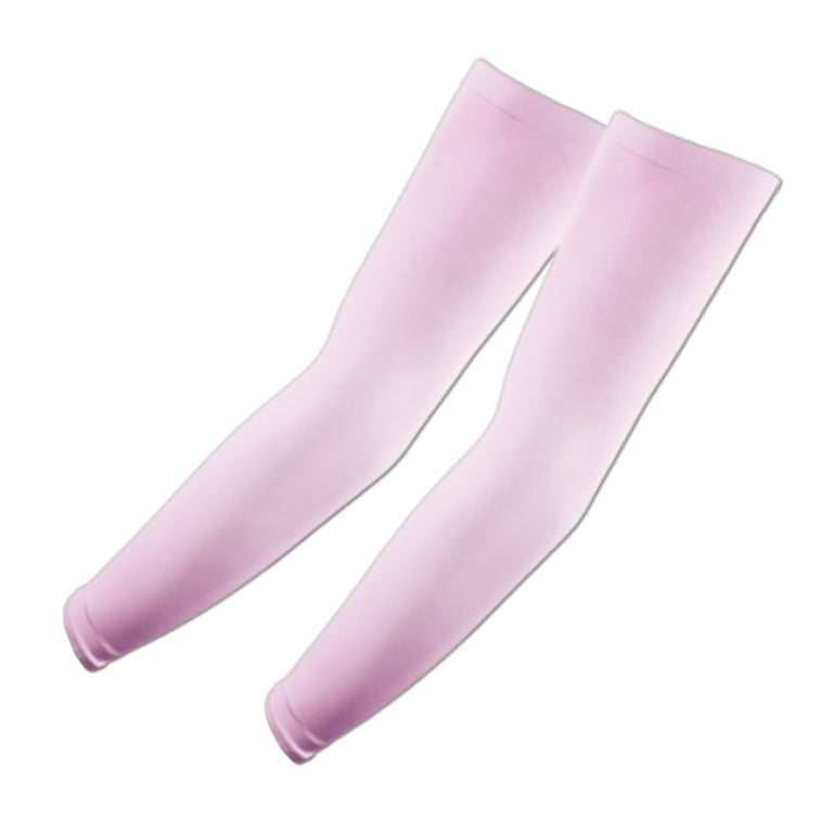 Elixir Golf Sun Protection Arm Cooling Sleeve-1 Pair, Pink 