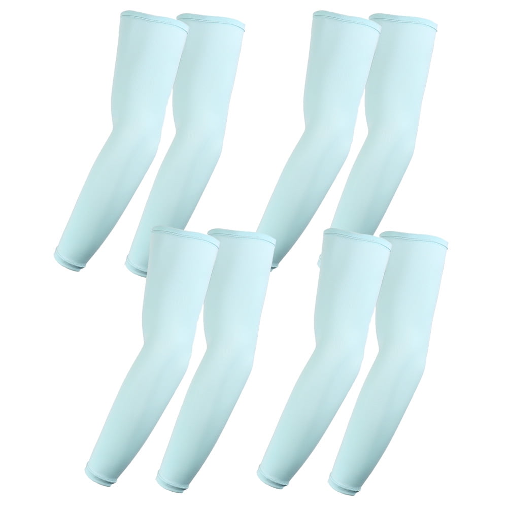 4 Pairs of Sport Cooling Compression Arm Sleeves UV Protection for