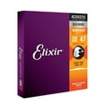 thumbnail image 1 of Elixir Strings 11002 Extra Light Nanoweb Acoustic Guitar Strings 10-47, 1 of 4