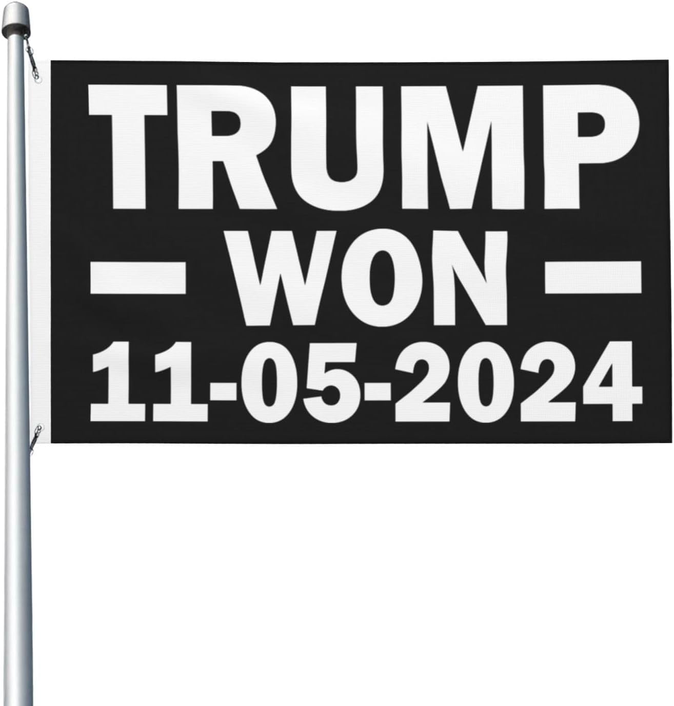 Elixvsoer Trump 2024 Flag Trump Won 11052024 Flag Popular Flag Wall Art For Beach 3x5 Ft