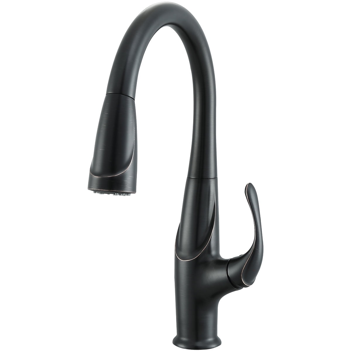 Eliya Single Handle Pull-Down Kitchen Faucet, Oil Rubbed Bronze