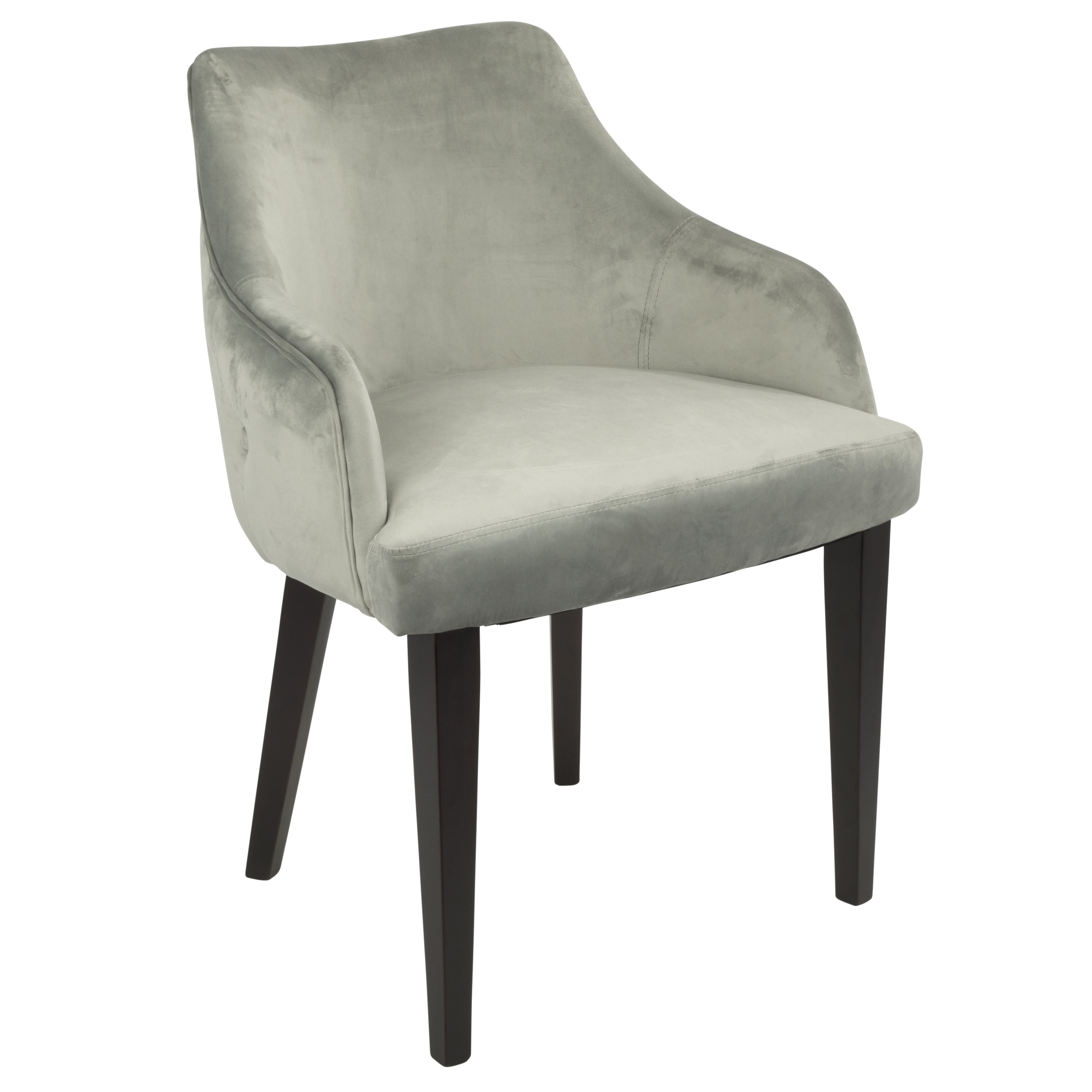 LumiSource Eliza Velvet Dining Arm Chair - Set of 2 - Walmart.com