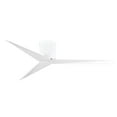 thumbnail image 1 of Eliza-H 3-blade ceiling mount paddle fan in Gloss White finish with gloss white ABS blades., 1 of 7