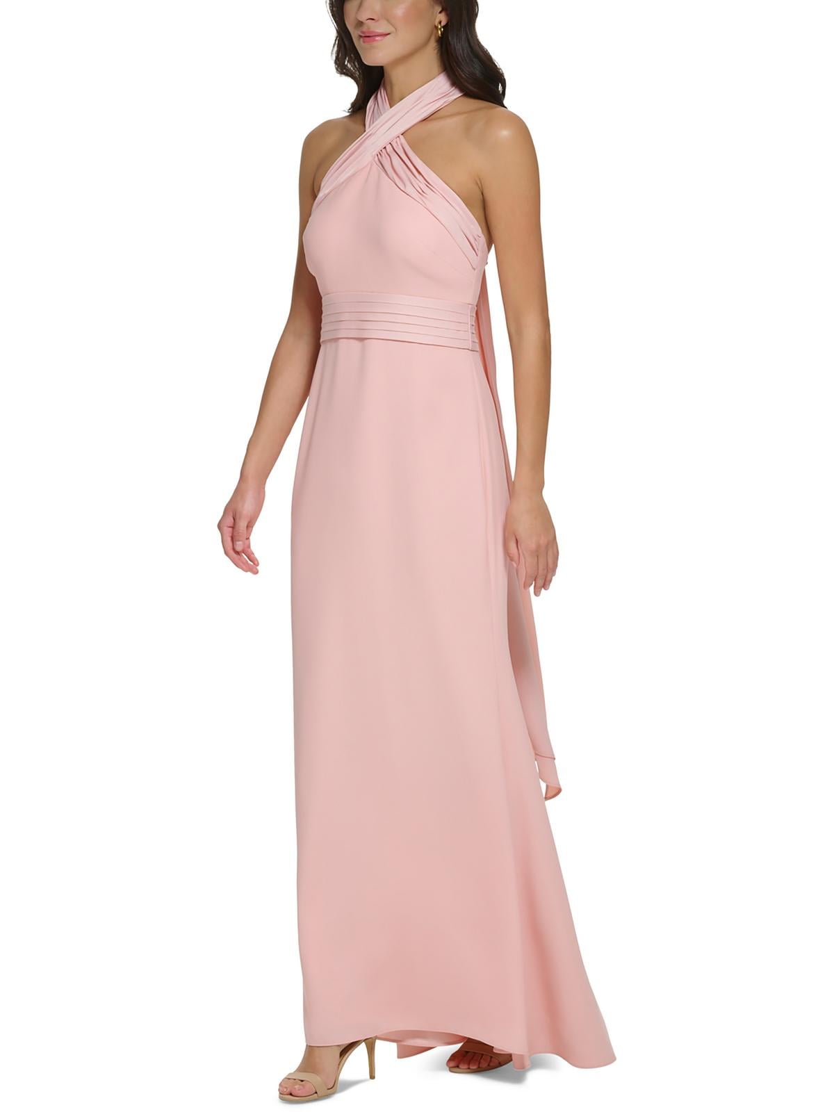 slim fit dress slacks Eliza J Satin Ball Gown, Pink / 6