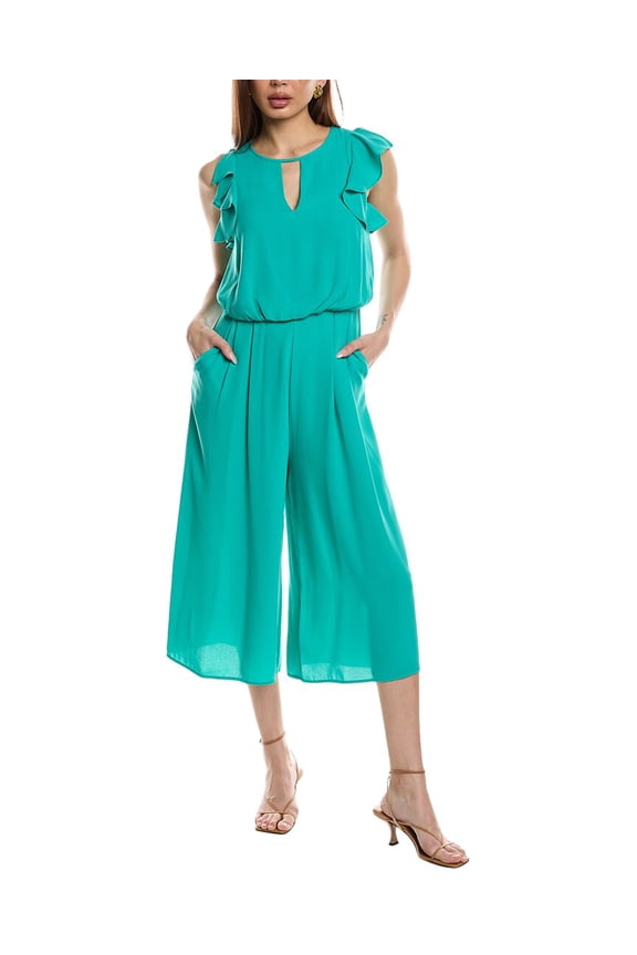 womens  Jumpsuit, 6, Green