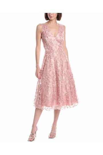 eliza j one shoulder lace dress Eliza J Petite One-Shoulder Sequin High-Low Dress