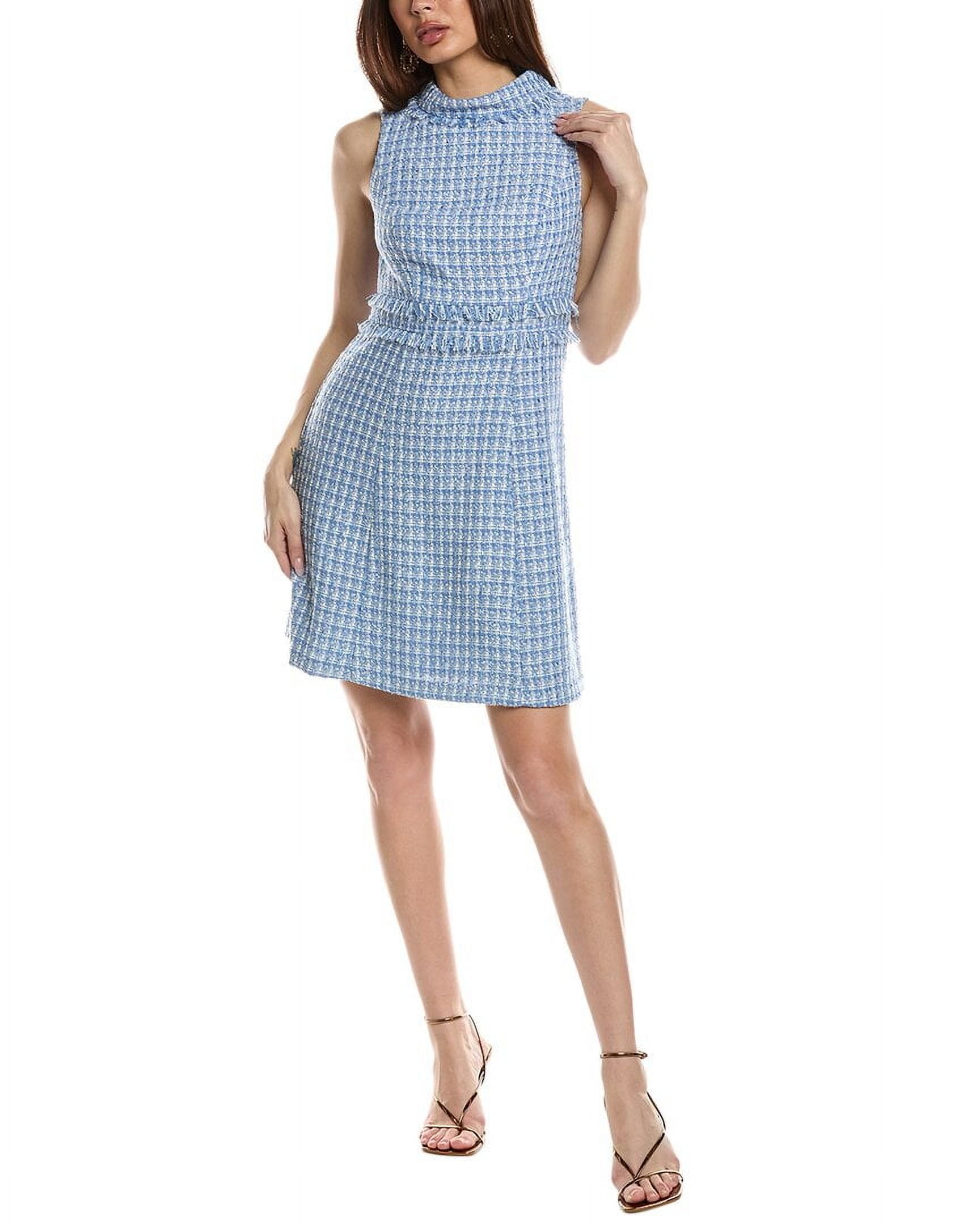 eliza j tweed fit and flare dress Eliza J Women's Dress,Blush,4 at Amazon Women's Clothing store