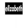thumbnail image 1 of Elizabeth: 6x9 College Ruled Line Paper 150 Pages (Paperback), 1 of 1