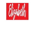 thumbnail image 1 of Elizabeth: 6x9 College Ruled Line Paper 150 Pages (Paperback), 1 of 1