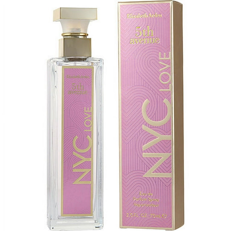 ♡e♡ Elizabeth Arden Ladies 5th Avenue NYC Love EDP Spray 2.5 oz