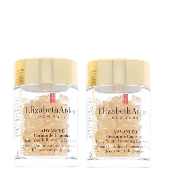Elizabeth Arden Advanced Ceramide Capsules Eye Serum 60 ct Anti-Aging 2 Pack